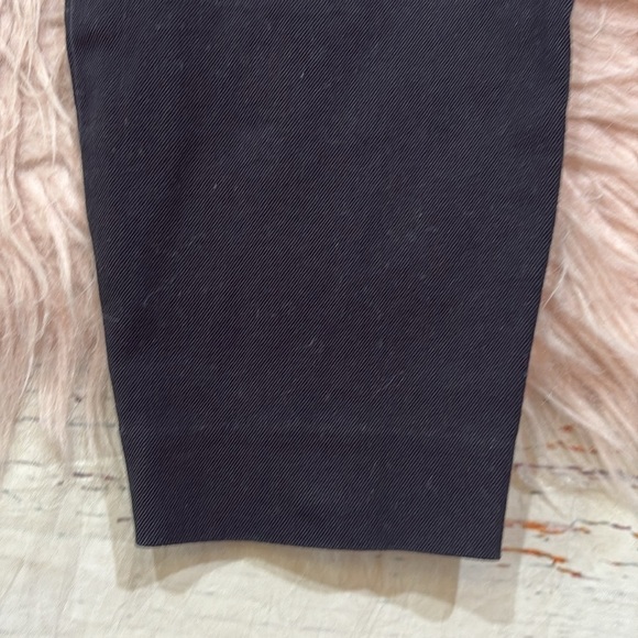 J. Crew Minnie Black Twill Stretch Crop Pants sz 4 - Picture 7 of 11